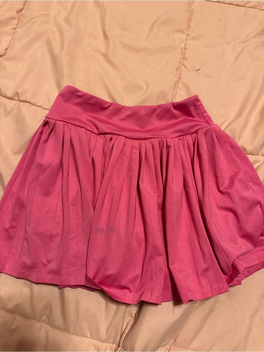 Art class girls size 8 skort built in shorts Pink Pleated